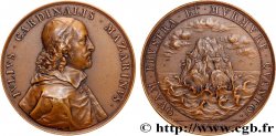 LOUIS XIV LE GRAND OU LE ROI SOLEIL Médaille, Cardinal Mazarin, Efforts vains et murmures