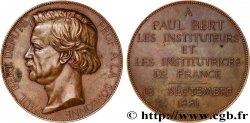 SCIENCES & SCIENTIFIQUES Médaille, Paul Bert