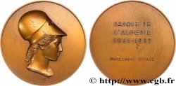 COLONIES (LES BANQUES DES...) Médaille, Banque de l’Algérie