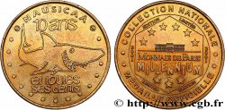 TOURISTIC MEDALS Médaille touristique, Dixième anniversaire de Nausicaa, Boulogne-sur-Mer