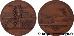 SUISSE - CONFÉDÉRATION HELVÉTIQUE Médaille, Honneur au travail, La Chaux-de-Fonds avant l’incendie