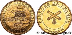 TOURISTIC MEDALS Médaille touristique,Trésors de France, Fondation Claude Monet Giverny