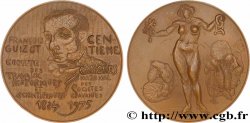 POLITIQUE ET POLITICIENS Médaille, François Guizot, Centième Congrès National des Sociétés savantes