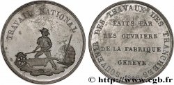 DEUXIÈME RÉPUBLIQUE Médaille, Souvenir des travaux des tranchées