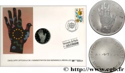 EUROPE Enveloppe “Timbre médaille” Ouverture des frontières des pays membres de la CEE