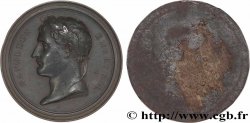 PREMIER EMPIRE Médaille, Napoléon Ier par Andrieu, tirage uniface