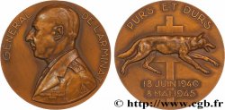 QUINTA REPUBBLICA FRANCESE Médaille, Edgard de Larminat, Purs et durs