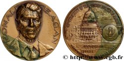 ÉTATS-UNIS D AMÉRIQUE Médaille, Ronald Reagan, Inauguration du mandat