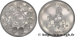 QUINTA REPUBBLICA FRANCESE Médaille, Essai, Xe Anniversaire Euro des 11
