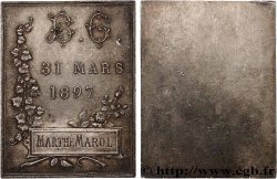 TROISIÈME RÉPUBLIQUE Plaquette de récompense