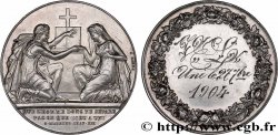 AMOUR ET MARIAGE Médaille de mariage, Evangile de St Mathieu TTB/TTB+