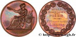 TROISIÈME RÉPUBLIQUE Médaille, Muses armoricaines, Poésie