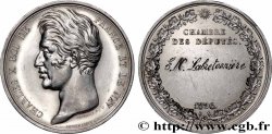 CHARLES X Médaille Parlementaire, Esprit, Nicolas de Labretonnière  SUP