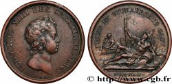 LOUIS XIV  THE SUN KING  Médaille, Prise de Trino et de Pontestura (Italie)