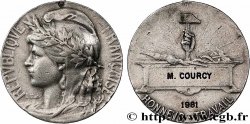 CINQUIÈME RÉPUBLIQUE Médaille, Honneur et Travail