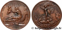 HENRI V COMTE DE CHAMBORD Médaille, Naissance de Henri, duc de Bordeaux, futur comte de Chambord