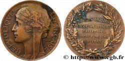 TROISIÈME RÉPUBLIQUE Médaille de récompense, offert par le sous-secrétaire d’État