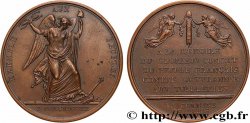 THE CONVENTION Médaille en mémoire du combat des Tuileries du 10 août, refrappe