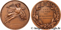 V REPUBLIC Médaille, Mercure, U. A. P. Séquanaise
