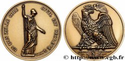 PREMIER EMPIRE Médaille, Déclaration du code civil, refrappe