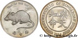 SINGAPOUR Médaille, Année du rat