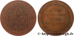 TERZA REPUBBLICA FRANCESE Médaille, Faculté de droit, Concours de Première année