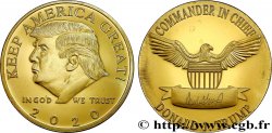 ÉTATS-UNIS D AMÉRIQUE Médaille, Donald Trump