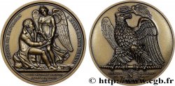 PREMIER EMPIRE / FIRST FRENCH EMPIRE Médaille, Séjour de Napoléon Ier sur l’île de Ste Hélène, refrappe