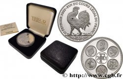 CINQUIÈME RÉPUBLIQUE Médaille, Essai, Fin du cours légal du Franc