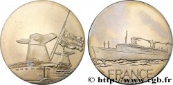 CINQUIÈME RÉPUBLIQUE Médaille, Paquebot France