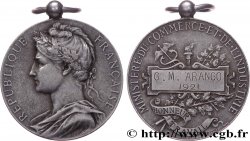 TROISIÈME RÉPUBLIQUE Médaille d’honneur du travail, Ministère du commerce et de l’industrie, 20 ans