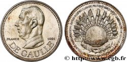 CINQUIÈME RÉPUBLIQUE Médaille, Charles De Gaulle