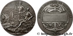 MER ET MARINE : PAQUEBOTS, NAVIRES, BATEAUX Médaille, Société nautique de Marseille