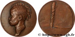 III REPUBLIC Médaille, Femme du Bournou