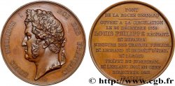 LOUIS-PHILIPPE Ier Médaille, Ouverture du pont de la Roche Bernard