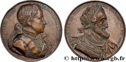 HENRI V COMTE DE CHAMBORD Médaille, Henri V et Henri IV MBC