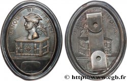 III REPUBLIC Plaque d’identité d’encaissement d’agent de la Banque de France XF