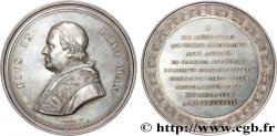 ITALIE - ÉTATS DU PAPE - PIE IX (Jean-Marie Mastai Ferretti) Médaille, Jubilé épiscopal, Hommage du Sacré Collège des Cardinaux