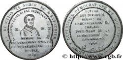 SECOND REPUBLIC Médaille, Journées de février, Citoyen 