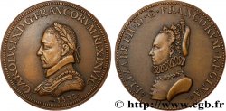 CHARLES IX Charles IX et Elisabeth d’Autriche, refrappe AU