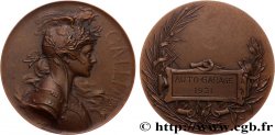 TROISIÈME RÉPUBLIQUE Médaille GALLIA, Auto-garage