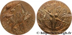 CINQUIÈME RÉPUBLIQUE Médaille de voeux, source de joie