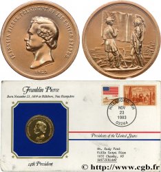ÉTATS-UNIS D AMÉRIQUE Enveloppe “Timbre médaille”, Présidents des États-Unis
