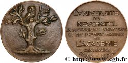 SUISSE - CANTON DE NEUCHATEL Médaille, Centenaire de l’université de Neuchâtel