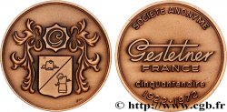 FUNFTE FRANZOSISCHE REPUBLIK Médaille, Cinquantenaire de la Société anonyme Gestetner VZ