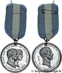 AMOUR ET MARIAGE Médaille, Noces d’argent du duc et de la duchesse de Portland