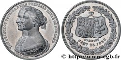 GROßBRITANNIEN - VICTORIA Médaille, Mariage de Victoria Adélaïde, princesse royale d’Angleterre, et Frédéric Guillaume, prince de Prusse