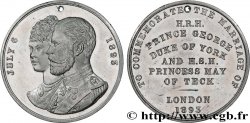 ANGLETERRE - GEORGES V Médaille, Mariage de la Princesse Victoria de teck avec le Prince George, duc d’York