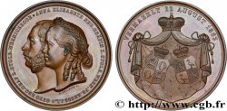 AMOUR ET MARIAGE Médaille, Mariage d’Anna Elisabeth Reuss Köstritz, Princesse de Stolberg-Wernigerode avec le Comte Otto de Stolberg-Wernigerode