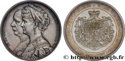 ALLEMAGNE Médaille, Noces d’argent de Frédéric de Solms-Baruth et de Louise (née Comtesse de Hochberg)